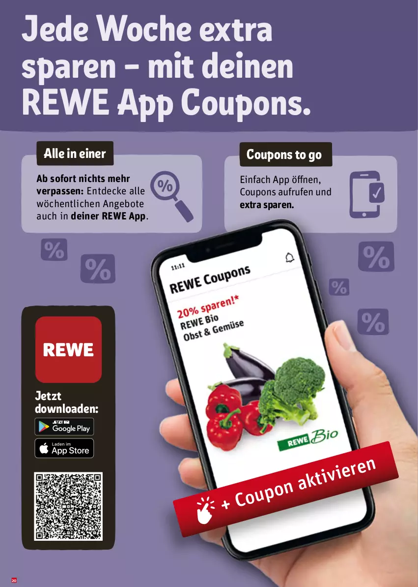 Aktueller Prospekt Rewe - Prospekte - von 27.12.2021 bis 02.01.2022 - strona 20 - produkty: angebot, angebote, coupon, coupons, decke