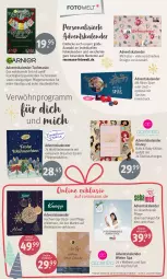 Gazetka promocyjna Rossmann - Prospekte - Gazetka - ważna od 15.10 do 15.10.2023 - strona 5 - produkty: Adventskalender, auf weihnachten, Bad, body, decke, disney, elle, ente, Fotokalender, lindt, Maske, Persona, ritter, ritter sport, Sport, Ti, tuc, tuchmaske, weihnachten