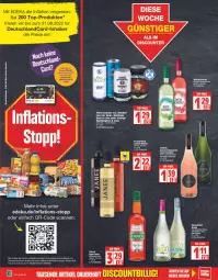 Gazetka promocyjna Edeka - Angebote der Woche - Gazetka - ważna od 02.07 do 02.07.2022 - strona 16 - produkty: alkohol, Blüte, cola, deka, deutschlandcard, discount, ecco, eis, flasche, frizzante, frucht, gin, holunder, holunderblüte, hugo, minze, reis, rel, rum, schorle, tee, Ti, tonic, top-preis, vescovino, wein, weinschorle