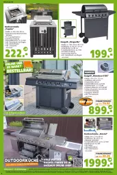 Gazetka promocyjna  - Prospekt für Globus Baumarkt  Achern - Gazetka - ważna od 04.06 do 04.06.2022 - strona 8 - produkty: abdeckhaube, Bank, Bau, edelstahl, eis, elle, flasche, gasflaschen, gasgrill, grill, grillfläche, grillrost, Kocher, küche, piezo-zündung, reis, Ria, schlauch, thermometer, Ti, ZTE