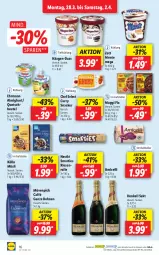 Gazetka promocyjna Lidl - Aktionsprospekt - Gazetka - ważna od 02.04 do 02.04.2022 - strona 16 - produkty: almighur, almighurt, amicelli, beutel, bohne, bohnen, curry, ehrmann, ehrmann almighurt, elle, häagen-dazs, henkel, henkell, henkell sekt, kölln, maggi, maggi fix, monte, mövenpick, müsli, ndk, nestlé, quetschbeutel, Schal, Schale, sekt, smarties, snack, teller, Ti, zott, Zott Monte