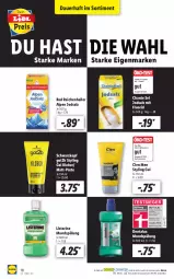 Gazetka promocyjna Lidl - Aktionsprospekt - Gazetka - ważna od 02.04 do 02.04.2022 - strona 18 - produkty: auer, Bad, Cien, Dentalux, eis, fleisch, got2b, kleber, listerine, mint, mundspülung, ndk, salz, Schal, Schale, schwarzkop, schwarzkopf, spülung, Styling Gel, Ti