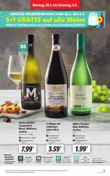 Gazetka promocyjna Lidl - Aktionsprospekt - Gazetka - ważna od 02.04 do 02.04.2022 - strona 19 - produkty: angebot, Berger, bier, eis, gsw, mac, Müller, Müller-Thurgau, reis, Ti, trolli, trollinger, wein, weine, Weißwein, ZTE