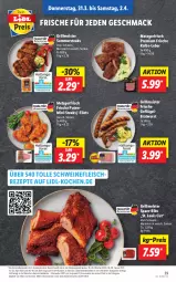 Gazetka promocyjna Lidl - Aktionsprospekt - Gazetka - ważna od 02.04 do 02.04.2022 - strona 39 - produkty: bratwurst, discount, eis, filet, filets, fleisch, Geflügel, grill, lebensmittel, mac, Meister, monitor, obst, Obst und Gemüse, pril, pute, reis, rezept, rezepte, schwein, schweine, schweinefleisch, steak, steaks, Ti, und gemüse, wein, weine, wurst