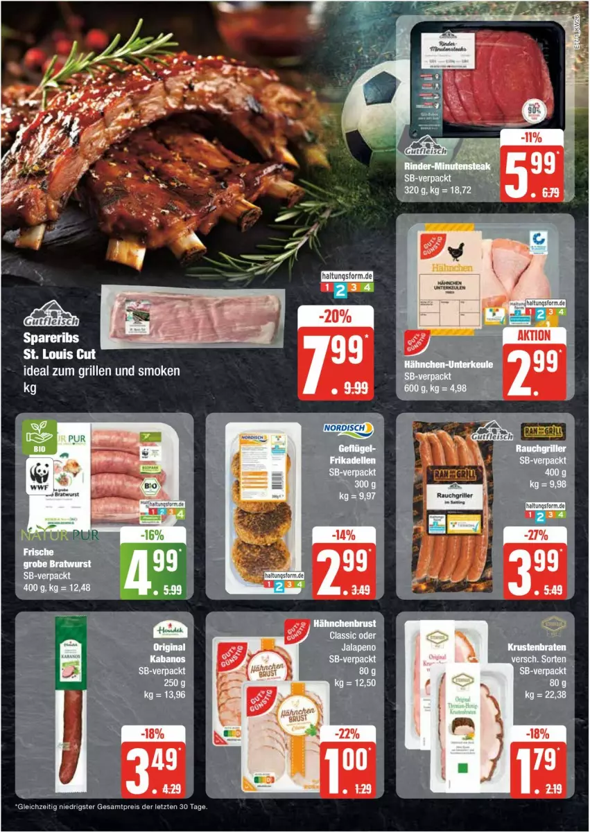 Aktueller Prospekt Edeka - Prospekte - von 24.06 bis 29.06.2024 - strona 7 - produkty: eis, grill, ideal zum grillen, reis, spareribs, Ti, ZTE