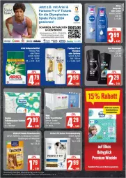 Gazetka promocyjna Edeka - Prospekte - Gazetka - ważna od 29.06 do 29.06.2024 - strona 17 - produkty: Alwa, Always, ariel, Bona, eis, febreze, gillette, mac, pantene, pantene pro-v, Perfect Fit, Pods, pro-v, reis, Spiele, spülung, Ti, vollwaschmittel, waschmittel, ZTE