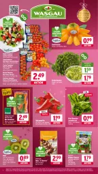 Gazetka promocyjna Wasgau - Gazetka - ważna od 13.12 do 13.12.2025 - strona 6 - produkty: angebot, angebote, auer, Berger, beutel, bio, bio-karotten, Calcium, cocktail, eis, feldsalat, florette, früchte, Kaki, karotten, kiwi, mango, nuss, paprika, paprika rot, pralinen, Rauch, reis, Romanasalat, Rubin, salat, salatherzen, Schal, Schale, seeberger, Spitzpaprika, strauchtomaten, Ti, tomate, tomaten