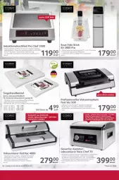 Gazetka promocyjna Selgros - Gastronomie - Gazetka - ważna od 19.02 do 19.02.2025 - strona 28 - produkty: auto, beutel, Brei, decke, Deckel, edelstahl, eis, elle, ente, fisch, fleisch, Geflügel, Glasdeckel, induktionskochfeld, kochfeld, latte, lebensmittel, reis, Ria, Ti, tisch, topf, torte, und gemüse, Vakuumierer