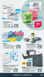 Gazetka promocyjna Netto - Woche 15 - Gazetka - ważna od 15.04 do 15.04.2023 - strona 15 - produkty: aufbewahrungsbox, bett, beutel, eis, Klappbox, kleid, kleider, Körbchen, reis, Reiseset, sac, Tasche, taschen, Ti