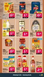 Gazetka promocyjna Netto - Woche 15 - Gazetka - ważna od 15.04 do 15.04.2023 - strona 5 - produkty: aufstrich, barilla, Bau, Becher, Ben’s Original, blume, blumen, blumenöl, brot, brotaufstrich, chili, eis, gin, ketchup, maggi, maggi fix, pasta, reis, reiss, sauce, schinken, snack, sonnenblume, sonnenblumen, sonnenblumenöl, terrine, Ti, tomate, tomaten, tomatenketchup