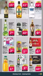 Gazetka promocyjna Netto - Woche 15 - Gazetka - ważna od 15.04 do 15.04.2023 - strona 7 - produkty: Absolut Vodka, amarula, Berger, desperados, flasche, gin, granini, hella, irish whiskey, jameson, kaffee, kilbeggan, kräuter, kräuterlikör, likör, mac, nuss, pils, pilsner, radeberger, radeberger pilsner, sahne, Sternburg, Ti, vanille, vodka, wasser, whiskey, Wild