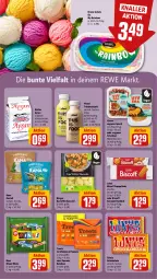 Gazetka promocyjna Rewe - Prospekte - Gazetka - ważna od 25.05 do 25.05.2024 - strona 12 - produkty: Ayran, biscoff, bruno gelato, eis, flakes, gin, gnocchi, karamell, kartoffel, keks, mars, Rana, ravioli, schnitzel, schoko, schokolade, Speck, Ti