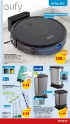 Gazetka promocyjna Penny - Prospekte - Gazetka - ważna od 30.07 do 30.07.2022 - strona 25 - produkty: auto, Behälter, beutel, bürste, bürsten, decke, Deckel, eimer, flasche, kraft, Liege, müllbeutel, Reinigung, ring, Saugroboter, spülmittel, Ti, tisch, treteimer
