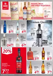 Gazetka promocyjna Selgros - Food - Gazetka - ważna od 20.07 do 20.07.2022 - strona 20 - produkty: ACC, bourbon, bourbon whiskey, eis, flasche, gin, kentucky straight, kirsch, lillet, mariacron, osborne, preisvorteil, reis, Ria, rum, scotch, specht, Three Sixty, tuc, veterano, vodka, wasser, wein, weinbrand, whiskey, whisky