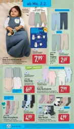 Gazetka promocyjna Aldi Nord - Von Montag - Gazetka - ważna od 07.02 do 07.02.2026 - strona 20 - produkty: aldi, Bau, baumwolle, bio, body, Elan, gin, Hasbro, hose, hosen, leggings, nintendo, Overall, Peppa Pig, reine baumwolle, rel, Ria, rum, sac, schlafsack, socken, Strumpfhose, Ti, wolle, ZTE