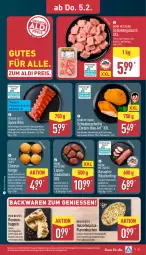 Gazetka promocyjna Aldi Nord - Von Montag - Gazetka - ważna od 07.02 do 07.02.2026 - strona 29 - produkty: aldi, aust, backwaren, ball, braten, brötchen, burger, dell, eis, elle, filet, flammkuchen, fleisch, geback, gewürz, gouda, grill, gulasch, gurke, gurken, Hefe, Holz, Käse, kasseler, kotelett, kräuter, küche, Küchen, kuchen, lamm, marinade, medaillons, mit gouda, Ofen, pizza, Pizzateig, Räucherling, reis, rind, rindfleisch, schinken, schmand, schwein, schweine, schweinefilet, snack, snacks, Soße, spare ribs, Speck, Ti, wein, weine, würfel, zwiebel, zwiebeln