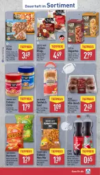 Gazetka promocyjna Aldi Nord - Von Montag - Gazetka - ważna od 07.02 do 07.02.2026 - strona 36 - produkty: auer, aus der tiefkühlung, baguette, baguettes, beutel, cola, creme, Donut, donuts, eis, erdnuss, flasche, gewürz, hähnchenflügel, kakao, Käse, kuchen, mac, mais, nacho, nuss, paprika, pizza, reis, salami, sandwich, snack, snacks, Sun Snacks, Ti, tiefpreis, toast