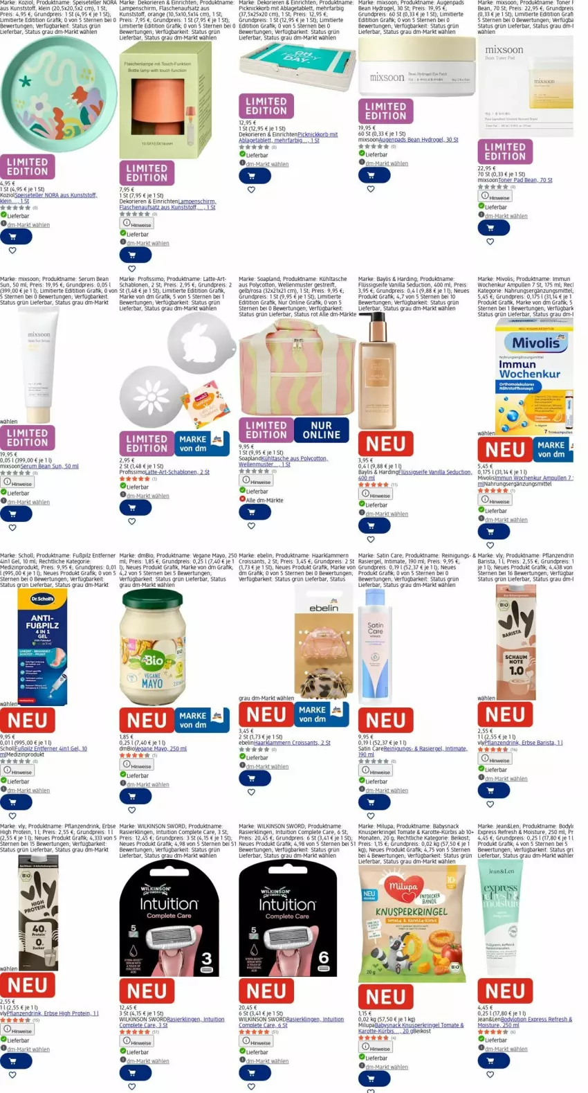 Aktueller Prospekt Dm Drogerie - Prospekte - von 09.03 bis 18.03.2026 - strona 28 - produkty: bio, body, bodylotion, Croissant, croissants, drink, eier, eis, elle, flasche, flüssigseife, Klammern, korb, kühltasche, Kürbis, lamm, Lampe, Lampenschirm, latte, Lotion, medizinprodukt, milupa, ndk, Ofen, orange, pflanze, pflanzen, Picknickkorb, Profissimo, rasiergel, Rasierklinge, rasierklingen, Reinigung, reis, ring, rum, scholl, Seife, Serum, sim, snack, Speiseteller, tablet, tablett, Tasche, teller, Ti, tomate, Toner, wilkinson, Yo