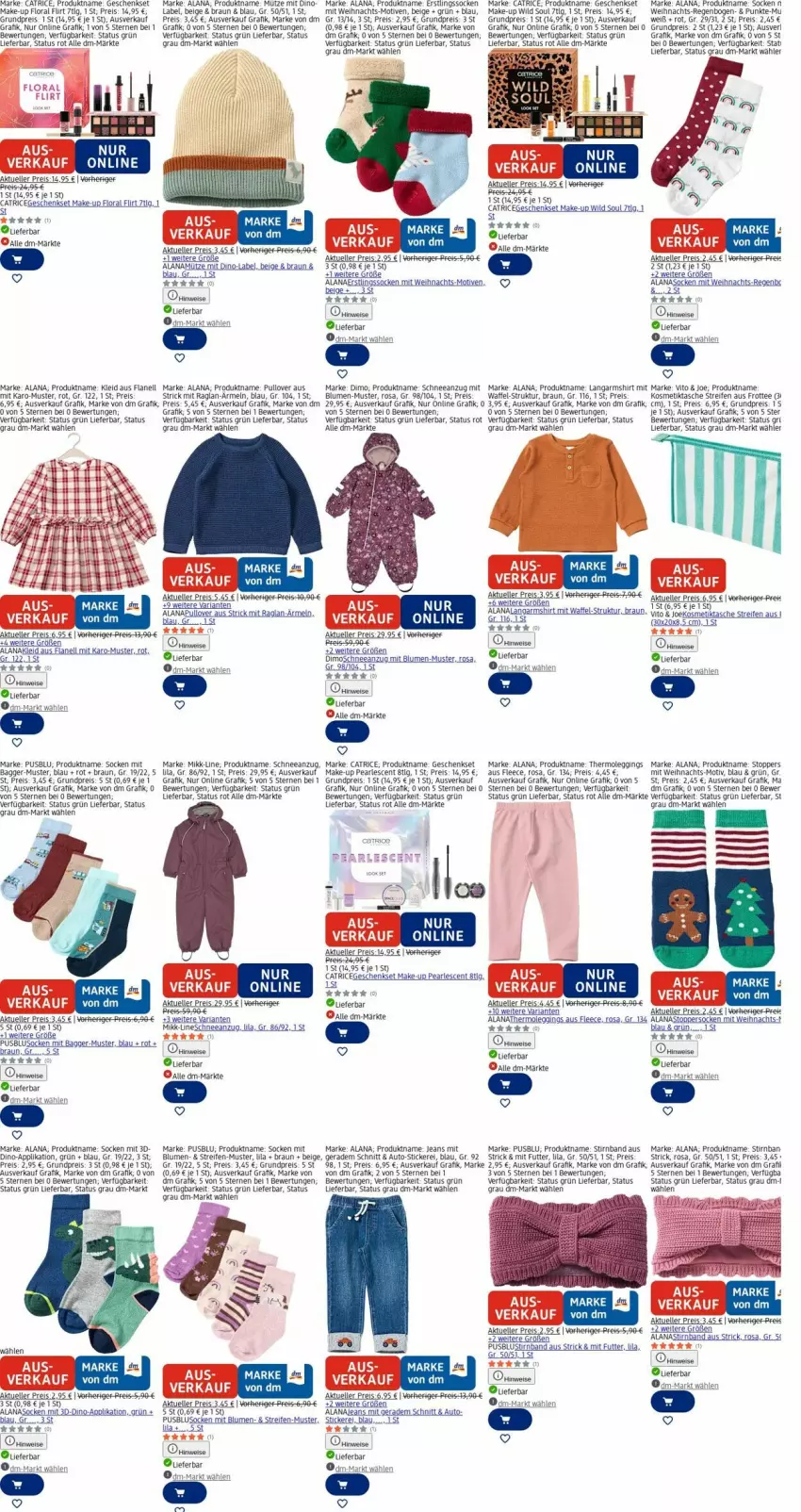 Aktueller Prospekt Dm Drogerie - Prospekte - von 09.03 bis 18.03.2026 - strona 7 - produkty: Anzug, asti, auto, Bau, blume, blumen, braun, eis, elle, geschenkset, gin, HP, jeans, kleid, kosmetik, Kosmetiktasche, Langarmshirt, leggings, LG, Make-up, Mütze, Pullover, reifen, reis, Ria, shirt, socken, Tasche, tee, Thermoleggings, Ti, topper, usb, Wild