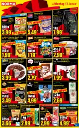 Gazetka promocyjna Norma - Norma - Gazetka - ważna od 20.01 do 20.01.2025 - strona 5 - produkty: apfel, Bau, beutel, bier, bohne, bohnen, bonbons, café au lait, caffè crema, caffè latte, Calcium, Cashew, eimer, eintopf, eis, erbsen, erdnüsse, espresso, fisch, fleisch, frucht, früchte, fruchtgummi, gewürz, jumbo, kaffee, karotten, kokos, kuchen, kühlregal, latte, linsen, mandel, mandeln, milch, monster, nuss, Pommels, pralinen, Rahmgemüse, regal, reifen, reis, ring, salz, Schal, Schale, schinken, schnitzel, Schnitzel-Bruch, schoko, schokolade, schwein, schweine, schweinefleisch, sesam, snack, snacks, suppe, suppen, Ti, topf, vollmilch, wein, weine, Zartbitterschokolade, zitrone, zitronen