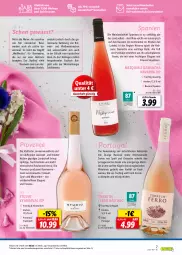 Gazetka promocyjna Lidl - Wein Entkorkt - Gazetka - ważna od 11.08 do 11.08.2024 - strona 7 - produkty: auto, Bad, Berger, cin, eis, elle, erde, finesse, flasche, frucht, gutschein, kräuter, lavendel, ndk, ring, roséwein, rotwein, rwe, spirituosen, Ti, trauben, versandkostenfrei, wein, weine, Weißwein