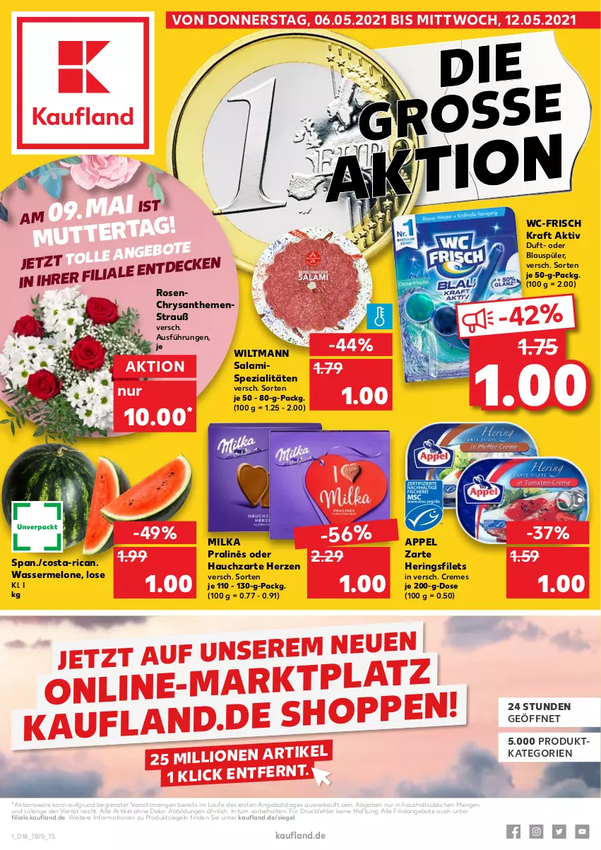 Aktueller Prospekt Kaufland - Gültig vom 06.05.2021 bis 12.05.2021 - von 06.05 bis 12.05.2021 - strona 1