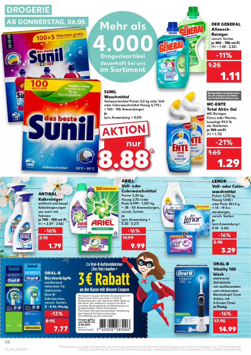 Aktueller Prospekt Kaufland - Gültig vom 06.05.2021 bis 12.05.2021 - von 06.05 bis 12.05.2021 - strona 30