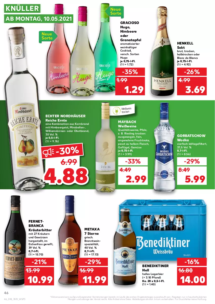 Aktueller Prospekt Kaufland - Gültig vom 06.05.2021 bis 12.05.2021 - von 06.05 bis 12.05.2021 - strona 46