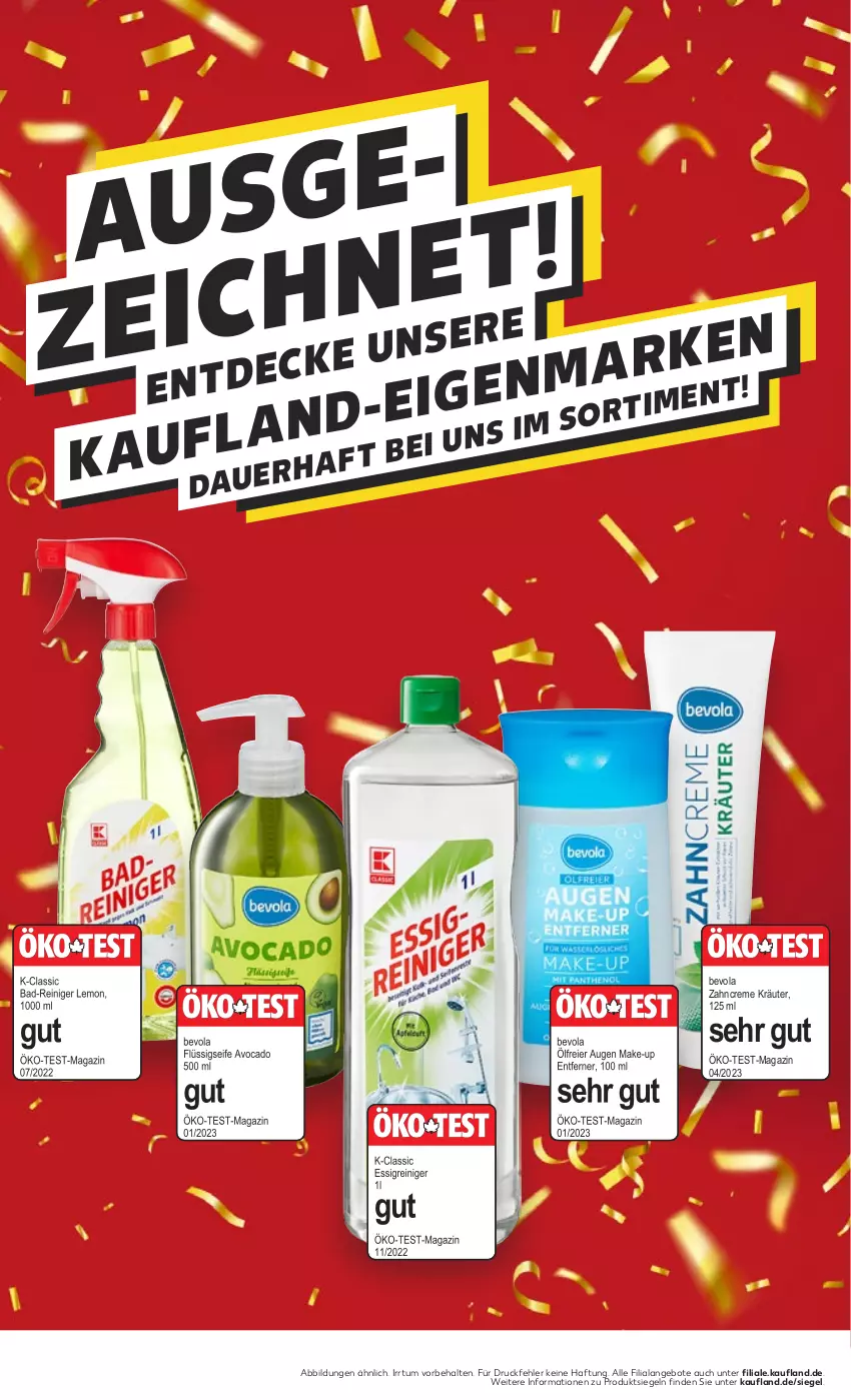 Aktueller Prospekt Kaufland - Prospekt - von 09.11 bis 15.11.2023 - strona 50 - produkty: angebot, angebote, auer, creme, kräuter, magazin, Ti, zahncreme