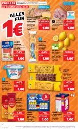 Gazetka promocyjna Kaufland - Prospekt - Gazetka - ważna od 15.11 do 15.11.2023 - strona 2 - produkty: angebot, auer, batterie, batterien, Becher, beutel, bio, bio-zitronen, blätterteig, buch, butter, butterkeks, camembert, elle, farmerschinken, frischkäse, gervais, gin, hartweizen, henglein, Hochzeit Nudeln, Holz, kakao, Käse, keks, kekse, Körniger Frischkäse, leibniz, nudel, nudeln, Osram, papier, reinert, salami, Schärdinger, schinken, schnittkäse, Ti, trolli, varta, Zabler, zitrone, zitronen, ZTE, zucker