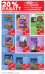 Gazetka promocyjna Kaufland - Prospekt - Gazetka - ważna od 15.11 do 15.11.2023 - strona 33 - produkty: angebot, angebote, beutel, Blüte, früchte, früchten, Geflügel, hundenahrung, karotten, Katzentrockenfutter, klumpstreu, leine, mit gemüse, natur, nudel, nudeln, pastete, perlen, pute, Ragout, rind, sandwich, sauce, Schal, Schale, schwein, Signal, Ti, tiernahrung, trockenfutter, wein, zucker