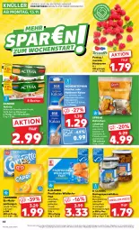 Gazetka promocyjna Kaufland - Prospekt - Gazetka - ważna od 15.11 do 15.11.2023 - strona 44 - produkty: activia, angebot, Becher, beere, beeren, beutel, bismarck, bohne, bohnen, Cap, cerealien, danone, danone activia, eis, filet, filets, fisch, fische, frucht, gewürz, Hähnchenschnitzel, hering, Herings, heringsfilets, himbeer, himbeere, himbeeren, kakao, lachs, lachsfilet, langnese, langnese eis, marinade, milch, natur, ring, Schal, Schale, schnitzel, Spezi, Ti, tisch, vollmilch, weihenstephan, wiener, Wild, wildlachs, ZTE