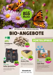 Gazetka promocyjna Denns Biomarkt - Prospekte - Gazetka - ważna od 09.04 do 09.04.2022 - strona 1 - produkty: angebot, angebote, bio, bohne, bohnen, champignon, champignons, eis, elle, espresso, filet, filets, followfish, gin, hartkäse, kaffee, Käse, lachs, Nordsee, oder espresso, reis, rind, röstkaffee, rwe, salz, schott, Spezi, Ti, tisch, vorteilspreis