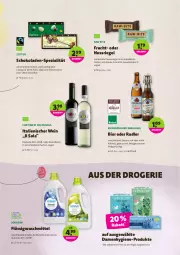 Gazetka promocyjna Denns Biomarkt - Prospekte - Gazetka - ważna od 09.04 do 09.04.2022 - strona 7 - produkty: alkohol, angebot, bier, burger, eis, frucht, hofgut, nuss, nussriegel, oder radler, ohne alkohol, radler, regal, reis, riegel, schoko, schokolade, schokoladen, snack, Soda, Spezi, Ti, waschmittel, wein, weine, zott