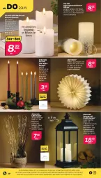 Gazetka promocyjna Netto - Woche 47 - Gazetka - ważna od 25.11 do 25.11.2023 - strona 20 - produkty: auer, batterie, batterien, Echtwachskerzen, kerze, lamm, laterne, LED-Kerze, leds, papier, Ria, spiegel, Ti, timer, ZTE