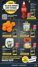 Gazetka promocyjna Netto - Woche 47 - Gazetka - ważna od 25.11 do 25.11.2023 - strona 5 - produkty: almette, angebot, Ben’s Original, black week, clementinen, coca-cola, cola, coupon, coupons, decke, eis, fanta, fanta oder, fanta oder sprite, fleisch, fleischsalat, gin, lack, Mett, oder sprite, reis, salat, sprite, Ti