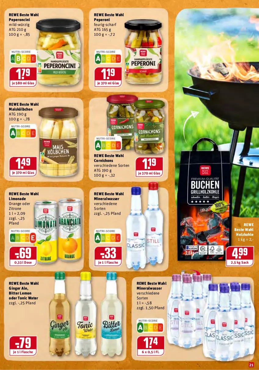 Aktueller Prospekt Rewe - Prospekte - von 05.07 bis 10.07.2021 - strona 21