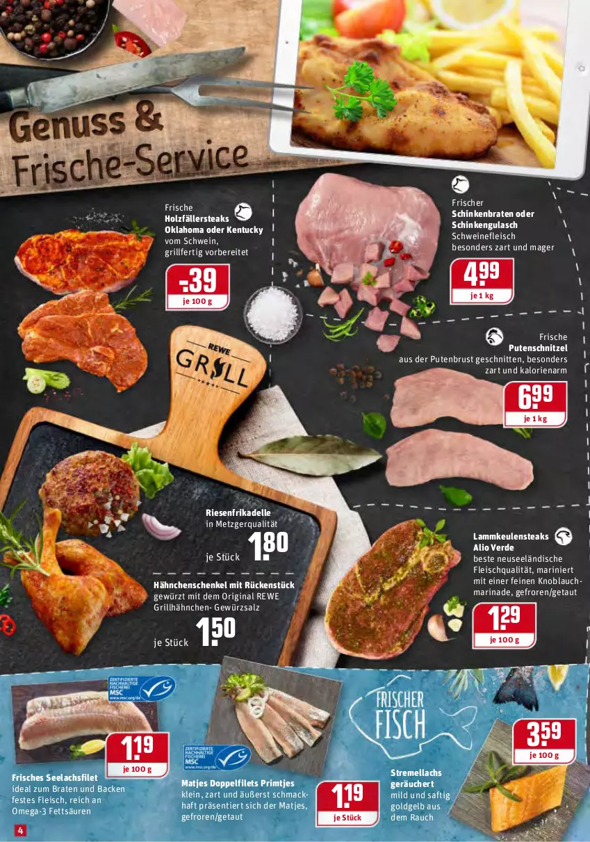 Aktueller Prospekt Rewe - Prospekte - von 05.07 bis 10.07.2021 - strona 4