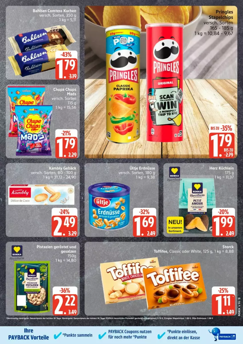 Aktueller Prospekt Edeka - Prospekte - von 13.07 bis 18.07.2026 - strona 19 - produkty: coupon, coupons, payback, Ti
