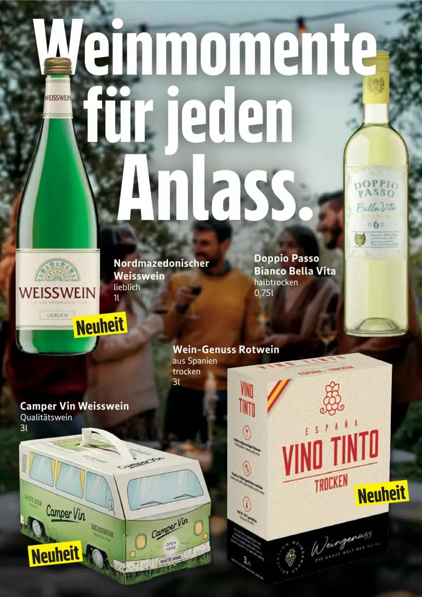 Aktueller Prospekt Edeka - Prospekte - von 13.07 bis 18.07.2026 - strona 23 - produkty: doppio passo, eis, nuss, passo, qualitätswein, rotwein, vita, wein
