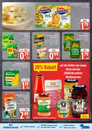 Gazetka promocyjna Edeka - Prospekte - Gazetka - ważna od 18.07 do 18.07.2026 - strona 16 - produkty: Campo Verde, eintopf, eis, ente, erde, Garten, hühner, Konserven, kräuter, nudel, obst, payback, reis, sac, Schrank, Ti, topf, Versace