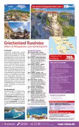 Gazetka promocyjna Rewe Reisen - Reiseprospekt - Gazetka - ważna od 26.05 do 26.05.2023 - strona 8 - produkty: arla, axe, Bad, Bau, buch, deutschsprachige reiseleitung, dusche, eis, elle, frucht, inklusivleistungen, kurtaxe, leine, reis, reiseverlauf, rel, rezept, Spiele, Sport, Thea, Ti, uhr, vorteilspreis