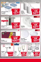 Gazetka promocyjna Selgros - Non Food - Gazetka - ważna od 05.02 do 05.02.2025 - strona 4 - produkty: Becher, decke, Deckel, dessert, Dessertteller, edelstahl, eis, elle, Glasdeckel, kaffee, Meister, mikrowelle, pasta, reis, sahne, sekt, spülmaschinen, teller, Ti, topf, van well, wein