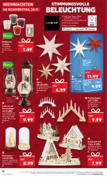 Gazetka promocyjna Kaufland - Gazetka - ważna od 30.11 do 30.11.2022 - strona 26 - produkty: angebot, angebote, auer, batterie, batterien, beleuchtung, dekoration, Duftkerze, fenster, Holz, kerze, Kugel, laterne, leds, papier, Schal, Schneekugel, Ti, timer, weihnachten, ZTE