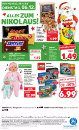 Gazetka promocyjna Kaufland - Gazetka - ważna od 30.11 do 30.11.2022 - strona 40 - produkty: angebot, angebote, auer, batterie, batterien, Bau, beutel, bio, creme, drucker, eis, Engel, erde, feinkost, feinkosttheke, fisch, fischtheke, fleisch, Käse, käsetheke, kerze, Kinder, mandel, mandeln, mars, milch, nuss, Nussmix, Puppe, reis, riegel, Schal, Schale, schoko, schokolade, schokoriegel, snickers, Strampler, Ti, twix, vollmilch, wein, wurst, Zartbitterschokolade, ZTE