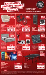 Gazetka promocyjna Kaufland - Gazetka - ważna od 30.11 do 30.11.2022 - strona 43 - produkty: akku, angebot, angebote, bett, blaupunkt, E-Bike, gasgrill, grill, HDMI, hisense, K2, latte, lattenrost, matratze, ohne matratze, polsterbett, prophete, Rauch, Schal, sessel, Ti, tisch, tuner, uhd, ZTE