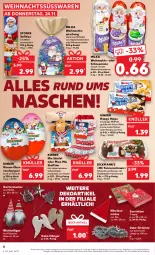 Gazetka promocyjna Kaufland - Gazetka - ważna od 30.11 do 30.11.2022 - strona 8 - produkty: Adventskalender, angebot, beutel, creme, Dickmann's, Garten, Girlande, haselnuss, Haselnusscreme, hipp, kakao, Kinder, mac, milch, milka, Mütze, nuss, schoko, schokolade, schokoladen, Serviette, servietten, storck, süsswaren, Ti, toffifee, vanille, waffeln, Wichtel, ZTE