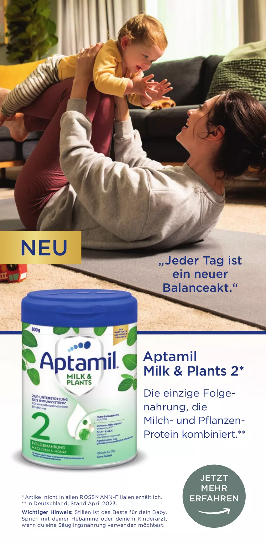 Aktueller Prospekt Rossmann - Prospekte - von 01.05 bis 31.08.2023 - strona 2 - produkty: eis, Kinder, LG, milch, pflanze, pflanzen, pril, rwe, Ti