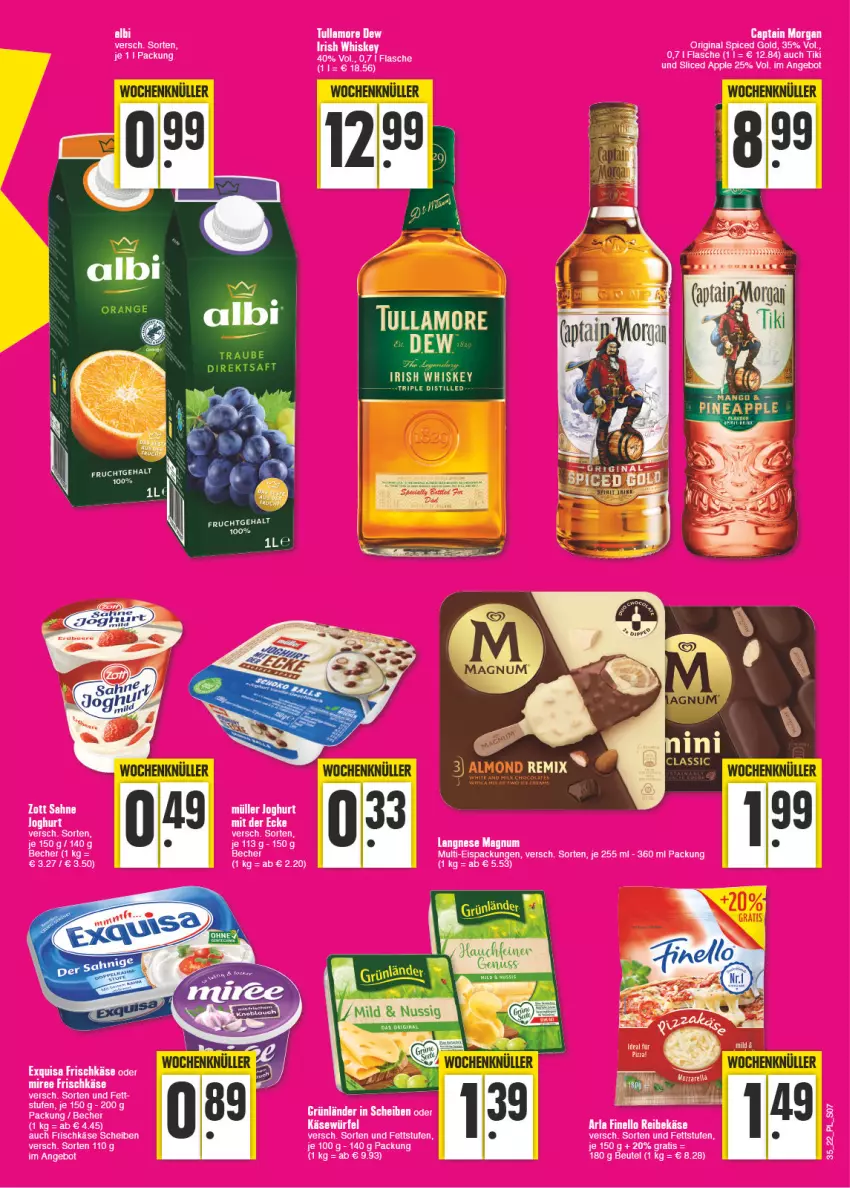 Aktueller Prospekt E Center - Angebote der Woche - von 29.08 bis 03.09.2022 - strona 7 - produkty: frucht, Müller, Ti, tullamore