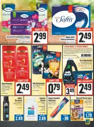 Gazetka promocyjna Edeka - Prospekte - Gazetka - ważna od 18.05 do 18.05.2024 - strona 15 - produkty: Adidas, colgate, Coral, creme, deka, Discreet, dusche, eis, elvital, felix, flasche, fleisch, gin, katzensnack, kraft, LG, papier, sebamed, shampoo, snack, spülung, Tasche, taschen, taschentücher, Ti, tücher, vita, vitakraft, waschmittel, zahncreme